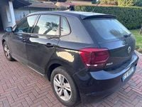 Usata VW Polo Comfortline 75 CV (55 kW) 2018 Nero Utilitaria