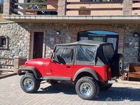 Usata Jeep Wrangler 121 CV (88 kW) 1996 Rosso SUV