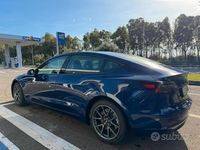 Usata Tesla Model 3 366 kW (498 CV) 2021 Blu Berlina