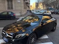 Usata Mercedes E220 194 CV (142 kW) 2019 Nero metallizzato Cabrio