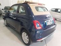 Usata Fiat 500C Lounge 69 CV (50 kW) 2018 Blu/azzurro Cabrio