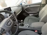 Usata Audi A3 110 CV (80 kW) 2017 Blu Berlina