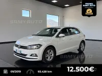 Usata VW Polo Comfortline 80 CV (58 kW) 2019 Bianco Utilitaria
