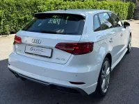 Usata Audi A3 S-Line 116 CV (85 kW) 2019 Bianco Berlina