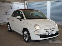 Usata Fiat 500C Lounge 69 CV (50 kW) 2014 Bianco Cabrio