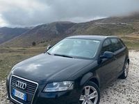 Usata Audi A3 170 CV (125 kW) 2009 Nero Utilitaria