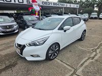Usata Nissan Micra Tekna 90 CV (66 kW) 2017 Bianco Berlina