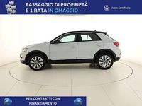 Usata VW T-Roc Style 150 CV (110 kW) 2021 White silver metallizzato nero SUV