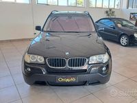 Usata BMW X3 150 CV (110 kW) 2007 Nero SUV