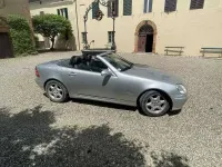 Usata Mercedes SLK230 197 CV (144 kW) 2001 Argento Cabrio