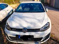 Usata VW Golf VII GTD 184 CV (135 kW) 2015 Bianco Berlina
