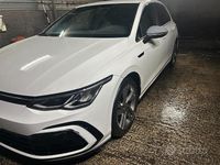 Usata VW Golf VIII R-line 150 CV (110 kW) 2022 Bianco Berlina