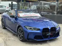 Usata BMW M4 Competition Edition 510 CV (375 kW) 2022 Blu Cabrio