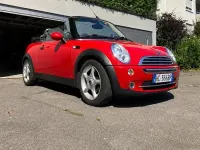 Usata Mini Cooper Cabriolet 116 CV (85 kW) 2007 Rosso Cabrio
