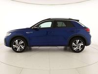 Usata VW T-Roc R-line Plus 150 CV (110 kW) 2024 Lapiz blue metallizzato nero SUV