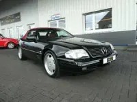 Usata Mercedes SL500 320 CV (235 kW) 1998 Nero Cabrio