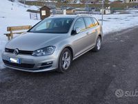 Usata VW Golf VII Highline 110 CV (80 kW) 2016 Grigio Station wagon