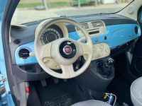 Usata Fiat 500 Lounge 69 CV (50 kW) 2012 Blu/azzurro Utilitaria