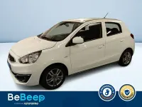 Usata Mitsubishi Space Star Invite 71 CV (52 kW) 2018 Bianco pastello Utilitaria