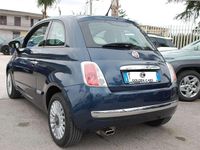 Usata Fiat 500 Lounge 69 CV (50 kW) 2009 Blu/azzurro Cabrio
