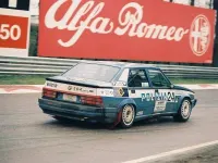Usata Alfa Romeo 75 Quadrifoglio Verde 286 CV (210 kW) 1989 Blu Berlina