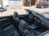 Usata Audi A5 Cabriolet S-Line 190 CV (139 kW) 2014 Bianco Cabrio