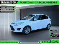 Usata Ford C-MAX Titanium 116 CV (85 kW) 2015 Bianco Monovolume