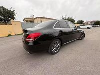 Usata Mercedes C180 Avantgarde 116 CV (85 kW) 2016 Nero Berlina