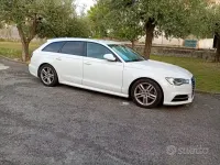 Usata Audi A6 150 CV (110 kW) 2015 Bianco Station wagon