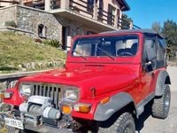 Usata Jeep Wrangler 121 CV (88 kW) 1996 Rosso SUV