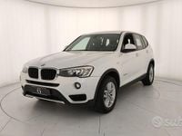 Usata BMW X3 xLine 190 CV (139 kW) 2017 Bianco SUV