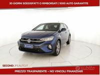 Usata VW Taigo R-line 110 CV (80 kW) 2022 Blu SUV