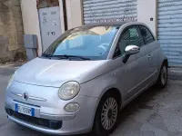 Usata Fiat 500 Lounge 69 CV (50 kW) 2009 Grigio Cabrio