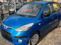 Usata Hyundai i10 Active 64 CV (47 kW) 2009 Blu Utilitaria