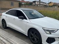 Usata Audi A3 S-Line 150 CV (110 kW) 2021 Bianco Berlina