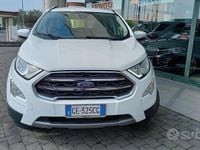 Usata Ford Ecosport Titanium 95 CV (69 kW) 2021 Bianco SUV