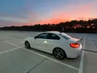 Usata BMW 220 Sport Line 190 CV (139 kW) 2014 Bianco Coupé