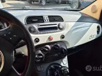 Usata Fiat 500 Lounge 69 CV (50 kW) 2009 Bianco Cabrio