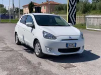 Usata Mitsubishi Space Star Invite 71 CV (52 kW) 2015 Bianco Berlina