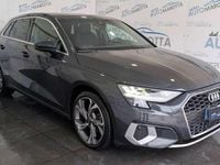 Usata Audi A3 Advanced 116 CV (85 kW) 2022 Grigio Berlina