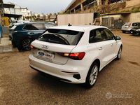 Usata Audi A3 Advanced 116 CV (85 kW) 2022 Bianco Berlina