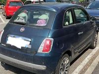Usata Fiat 500 Lounge 69 CV (50 kW) 2015 Blu/azzurro Utilitaria