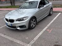 Usata BMW 218 M Sport 136 CV (100 kW) 2017 Grigio Coupé