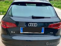 Usata Audi A3 110 CV (80 kW) 2015 Nero Berlina