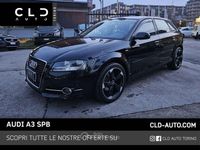 Usata Audi A3 S-Line 90 CV (66 kW) 2012 Nero Utilitaria
