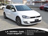 Usata VW Golf VII Highline 105 CV (77 kW) 2015 Bianco Berlina