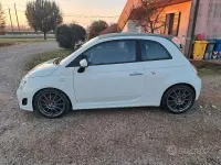 Usata Abarth 500C Esseesse 140 CV (102 kW) 2011 Bianco Cabrio