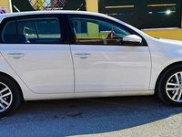 Usata VW Golf VI Highline 105 CV (77 kW) 2010 Bianco Utilitaria