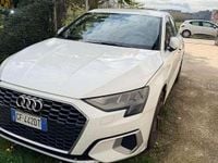 Usata Audi A3 Advanced 150 CV (110 kW) 2021 Bianco Berlina