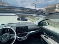 Usata Fiat 500e La Prima 86 kW (118 CV) 2022 Blu Cabrio